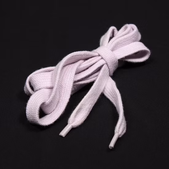 ホット販売屋外ハイキングブーツひもプラスチック先端ラウンドポリエステル編組靴ひもスニーカードローコード